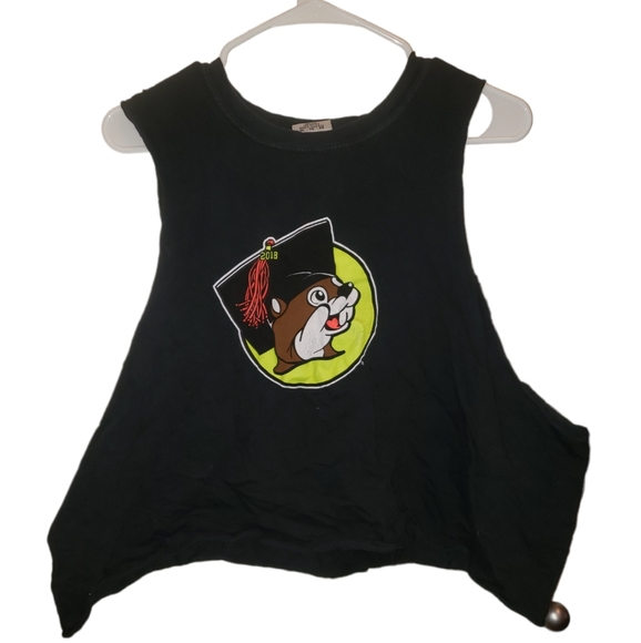 Buc-ees 100% cotton tshirt. "GO B18 THEN GO HOME SENIORS 2018" - Picture 1 of 3